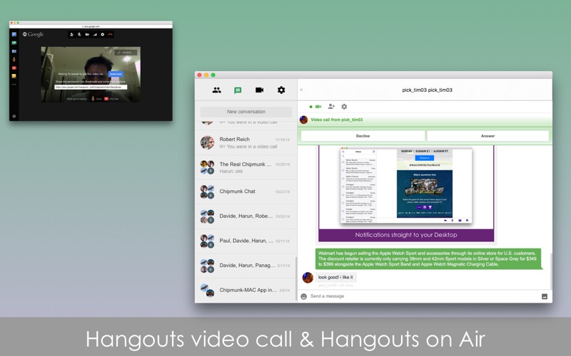 download google hangouts desktop for mac